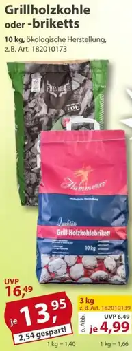 Sonderpreis Baumarkt Grillholzkohle oder -briketts Angebot