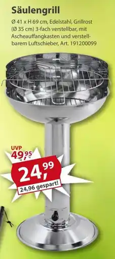 Sonderpreis Baumarkt Säulengrill Angebot