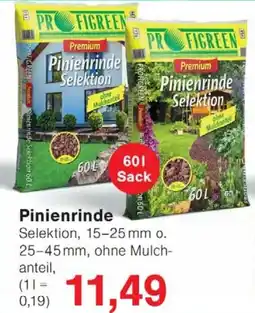 Wiglo Wunderland PROFIGREEN Pinienrinde Angebot