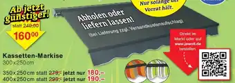 Wiglo Wunderland Kassetten-Markise 300x250 cm Angebot
