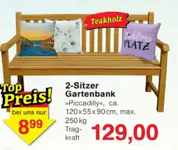 Wiglo Wunderland 2-Sitzer Gartenbank Angebot