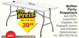 Wiglo Wunderland Buffet- Party- Klapptisch Angebot