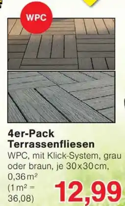 Wiglo Wunderland Terrassenfliesen Angebot