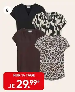 Galeria s.Oliver Damen-Bluse, Uni oder Gemustert Angebot