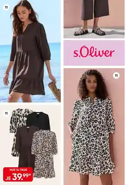 Galeria s.Oliver Damen-Kleid, Uni oder Gemustert Angebot