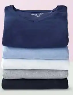Galeria Damen-Shirt mit V-Ausschnitt oder Rundhals, 1/2-Arm Angebot