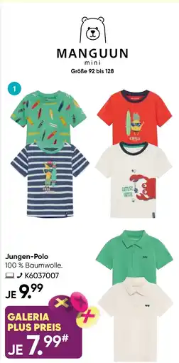 Galeria MANGUUN Jungen-Polo Angebot