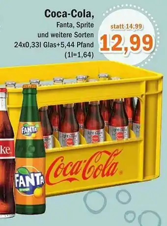 Aktiv Irma Coca Cola Fanta, Sprite Angebot