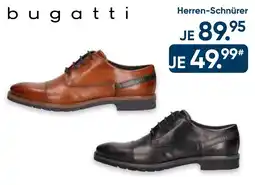 Galeria bugatti Herren-Schnürer Angebot