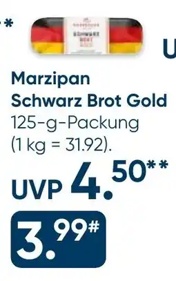 Galeria NIEDEREGGER LUBECK Marzipan Schwarz Brot Gold Angebot