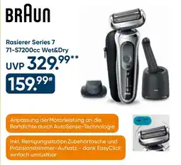 Galeria BRAUN Rasierer Series 7 71-S7200cc Wet&Dry Angebot