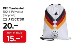 Galeria adidas DFB Turnbeutel Angebot