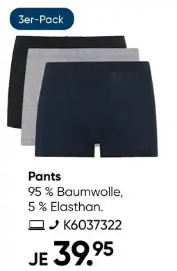 Galeria SCHIESSER Pants Angebot