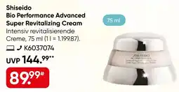 Galeria Shiseido Bio Performance Advanced Super Revitalizing Cream Angebot