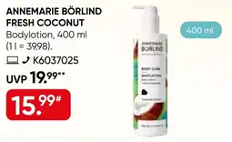 Galeria ANNEMARIE BÖRLIND FRESH COCONUT Bodylotion Angebot