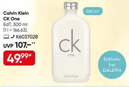 Galeria Calvin Klein CK one Angebot