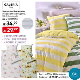 Galeria Seersucker-Bettwäsche Angebot