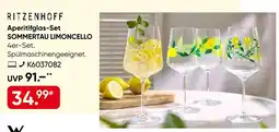 Galeria RITZENHOFF Aperitifglas-Set SOMMERTAU LIMONCELLO Angebot