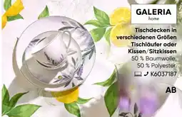 Galeria Tischdecken inTischläufer oder Kissen/Sitzkissen Angebot