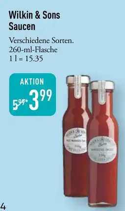 Galeria Wilkin & Sons Saucen Angebot