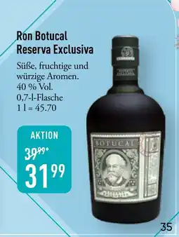Galeria Ron Botucal Reserva Exclusiva Angebot