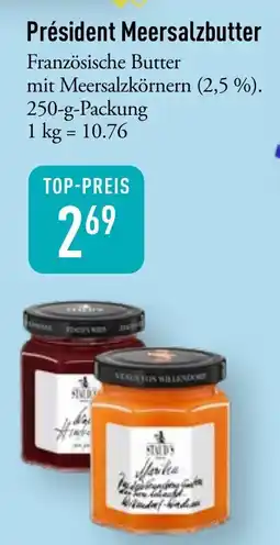 Galeria Président Meersalzbutter Angebot