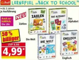 Norma Trefl lernspiel back to school Angebot