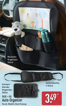 Aldi Nord RIDE + GO Auto-Organizer Angebot
