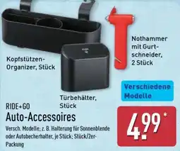 Aldi Nord RIDE+GO Auto-Accessoires Angebot