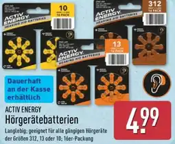 Aldi Nord ACTIV ENERGY Hörgerätebatterien Angebot