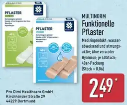 Aldi Nord MULTINORM Funktionelle Pflaster Angebot