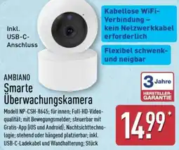 Aldi Nord AMBIANO Smarte Überwachungskamera Angebot