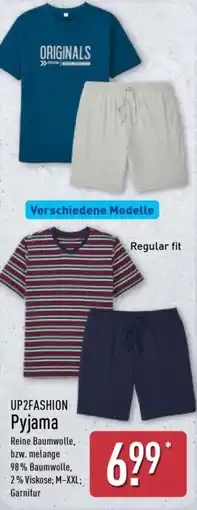 Aldi Nord UP2FASHION Pyjama Angebot