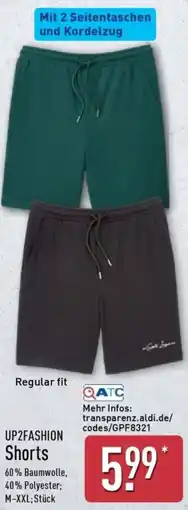 Aldi Nord UP2FASHION Shorts Angebot