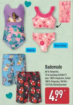 Aldi Nord Bademode Angebot