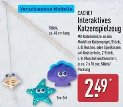 Aldi Nord CACHET Interaktives Katzenspielzeug Angebot