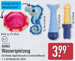 Aldi Nord ROMEO Wasserspielzeug Angebot
