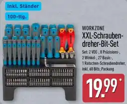 Aldi Nord WORKZONE XXL-Schraubendreher-Bit-Set Angebot