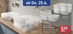 Aldi Nord HOME CREATION Klarsichtboxen Angebot
