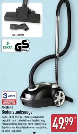 Aldi Nord AMBIANO Bodenstaubsauger Angebot