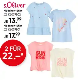 Galeria s.Oliver Mädchen-Shirt Angebot