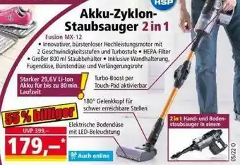 Norma Akku-zyklon-staubsauger 2 In 1 Angebot