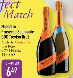 Galeria Mionetto Prosecco Spumante DOC Treviso Brut Angebot