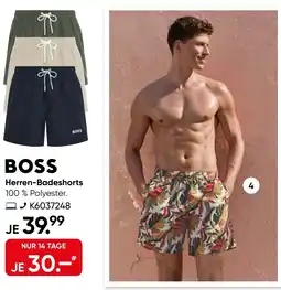 Galeria BOSS Herren-Badeshorts Angebot