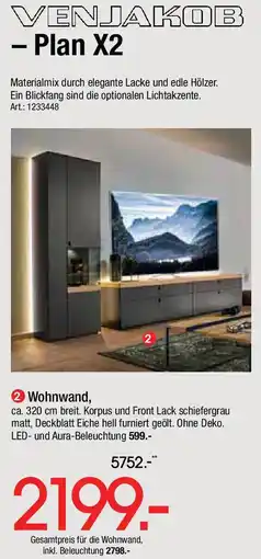 Zurbrüggen VENJAKOB Wohnwand Angebot