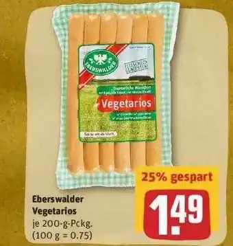 REWE Eberswalder Vegetarios Angebot