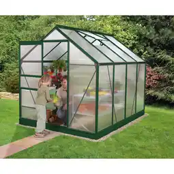 Netto Marken-Discount Vitavia Venus 5000 Gewächshaus 4 mm HKP grün, ohne Fundament Angebot