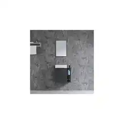 Netto Marken-Discount Sanotechnik Cloud 55x60cm grau Unterschrank + WT + Spiegel - versch. Auführungen Angebot