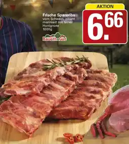 WEZ Frische Spareribs Angebot