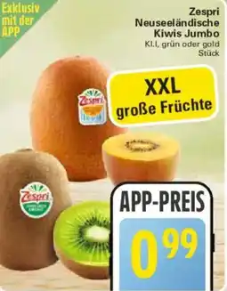 WEZ Zespri Neuseeländische Kiwis Jumbo Angebot